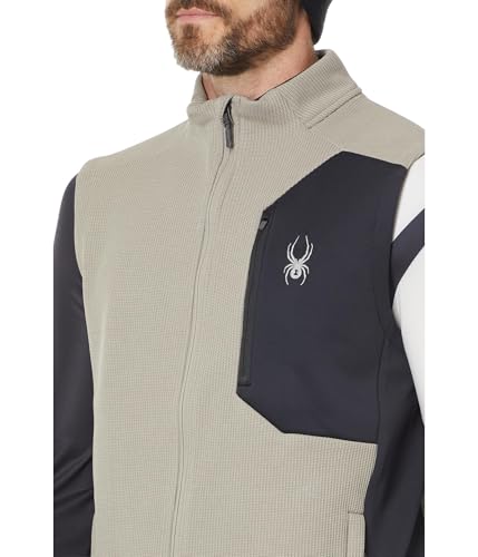 Image of Spyder Men's Bandit Full Zip Fleece Vest