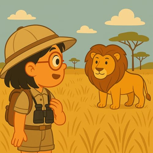 『Pourquoi les lions ont une crinière ?』のカバーアート