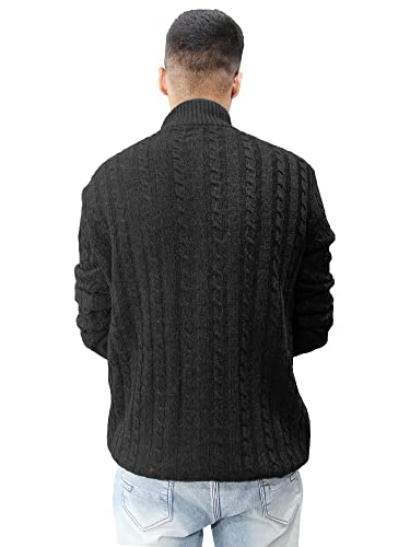 Image of Matelco Mens Woollen Buttoned Sweater Full Sleeves for Winters