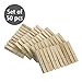 Wenko Pinzas para La Ropa, Madera, Marrón, 7x3x3 cm, 50 Unidades