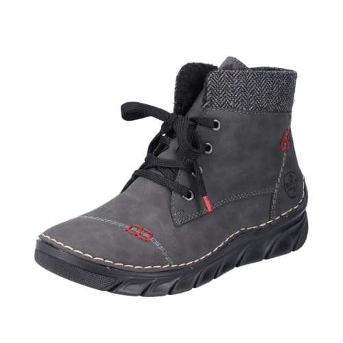 Rieker Damen Stiefel 55031-45 grau Gr. 41 – Ansicht 1