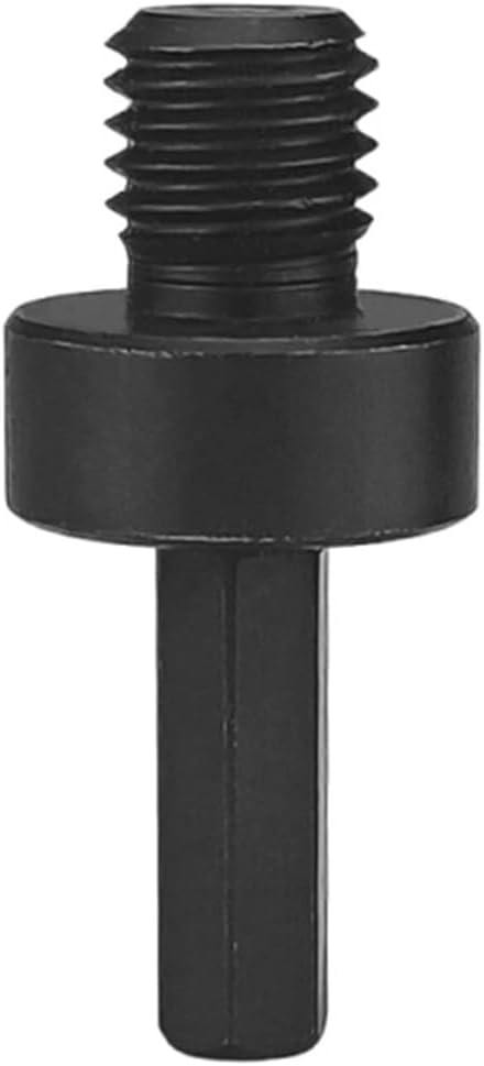 M14 M10 5/8-11'' Adapter Angle Grinder Thread Converter Adaptive Shaft Connector Polished for Diamond Core Drill Bits Hole Saw