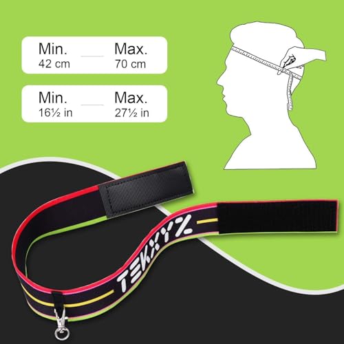 TEKXYZ Reflexball mit Zähler-App und Online-Community, 2 Stufen, Boxball mit Stirnband für Reaktion, Agilität, Schlagtempo und Hand-Auge-Koordination