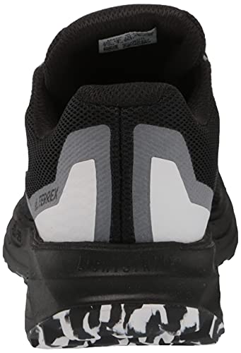 Adidas Women's Terrex Two Flow Trail Running Shoe, Core Black/Crystal White/Clear Mint, 7 #TOP2