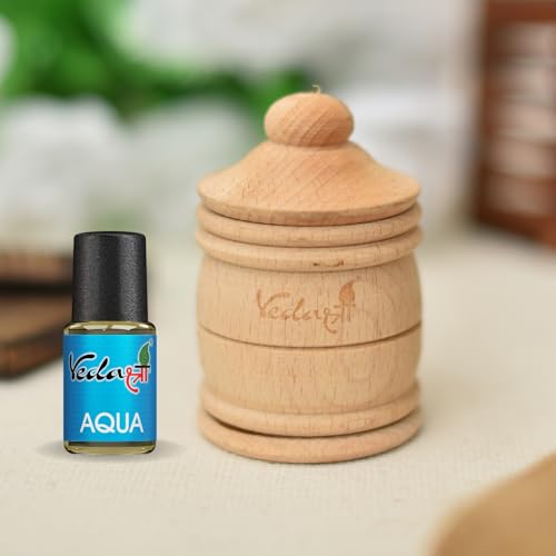 Image of VEDASHREE Car Perfume Refill For Wooden Dashboard-Refreshing & Long-Lasting Oil-Car Air Freshener Refill- Car Perfume Refill-Luxury Aqua Fragrance-12Ml