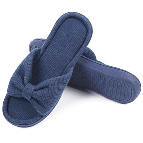 Caramella Bubble Womens Open Toe Summer Bedroom Slippers Memory Foam Sandal Home Ladies Comfy Slippers