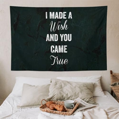 Tapiz estético con frases inspiradoras de 152 x 228 cm para crear un hogar armónico y alegre 5