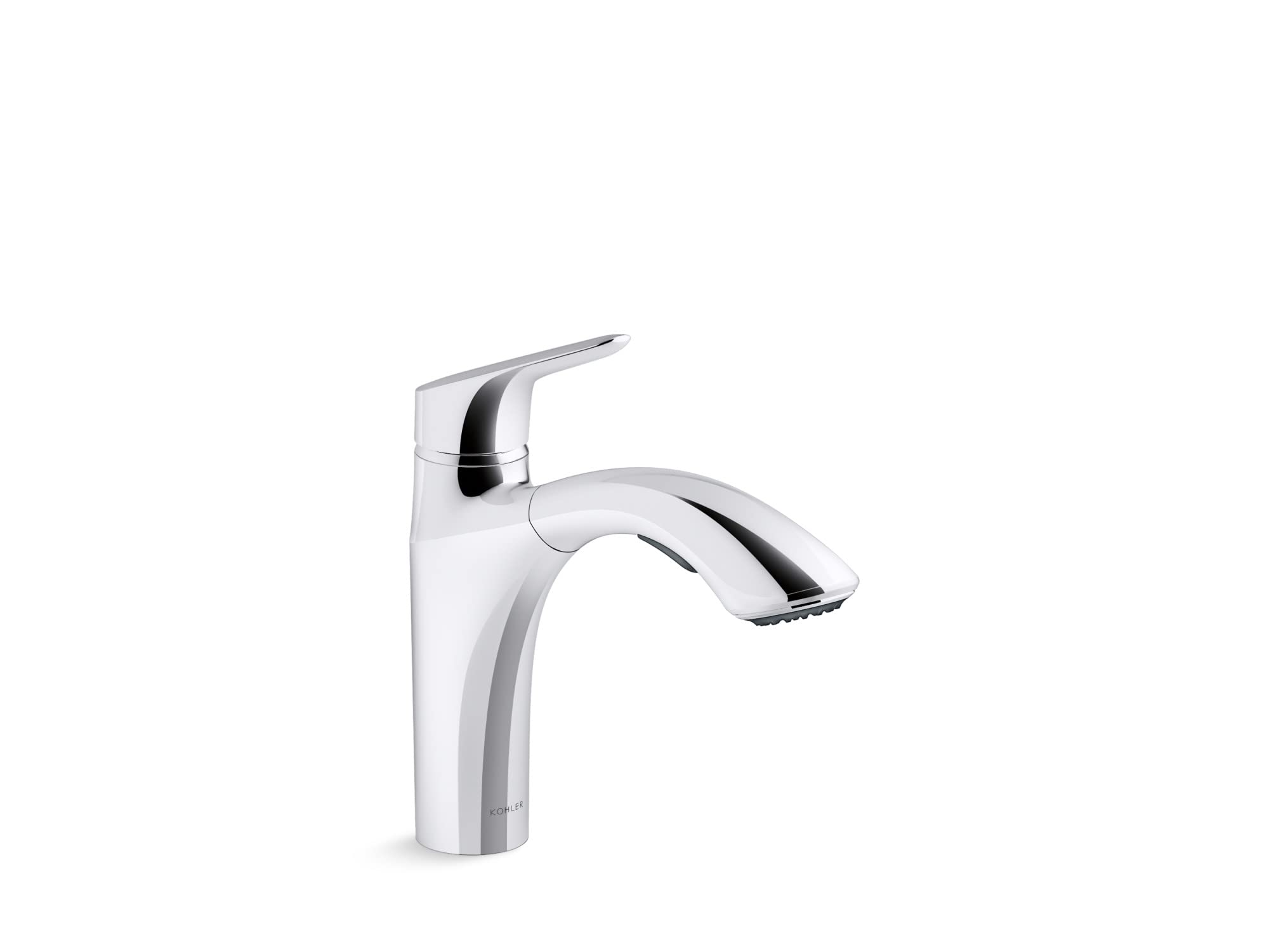 Kohler Rival Küchenarmatur – Einhand-Schwingauslauf, Poliertes Chrom, 10 15/16 Zoll, 5,7 L/min