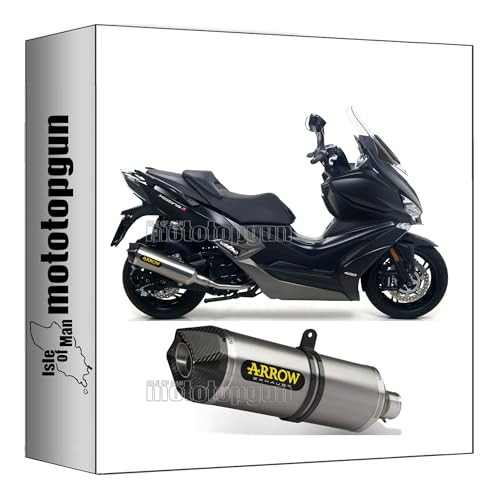 Pot echappement Arrow Kymco Xciting 400 i S 2019 2020 silencieux aluminium 73517AK