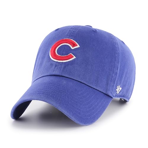 Casquette Chicago Cubs MVP réglable en coton durable avec logo brodé officiel