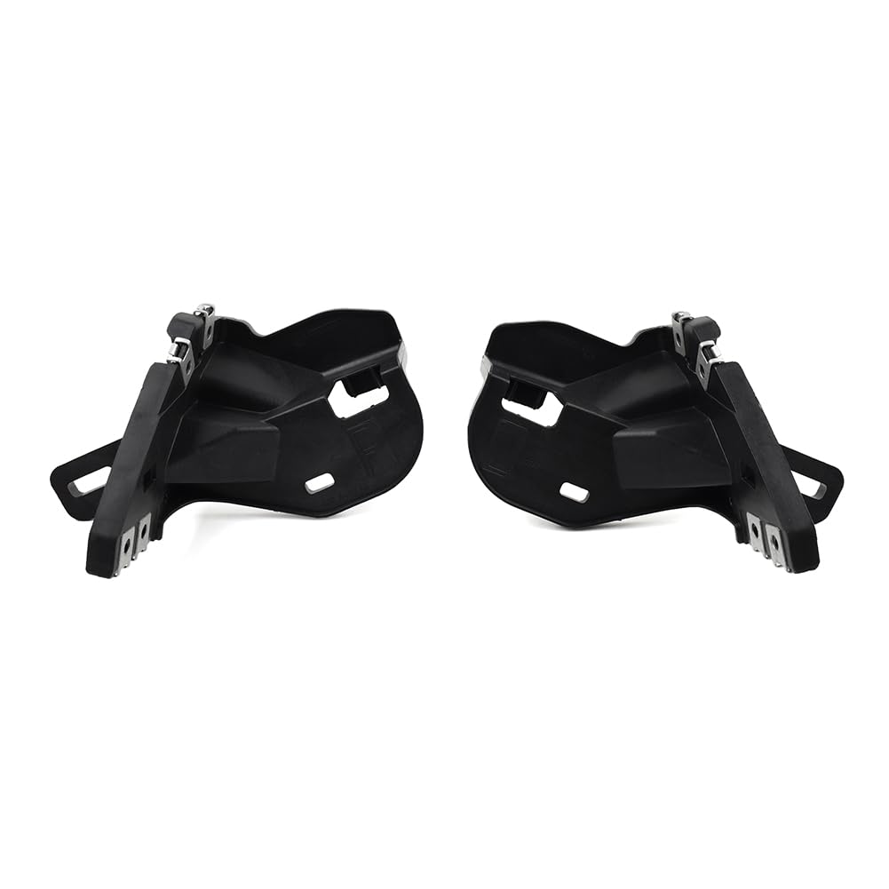 Cninba13 1Pair Front Left & Right Side Panel Mounting Bracket ABS Black For Land Rover For Range Rover Evoque 2010-2019