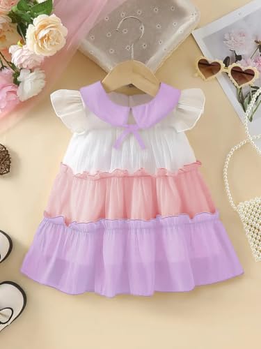 Image of TAGAS Dress for Girls II Baby Girl Dress||Frock for Girls|Casual wear for Kids Dresses|| Knee-Length