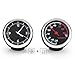 WINOMO Set de Reloj e Higrómetro y Termómetro de Coche Luminoso para...
