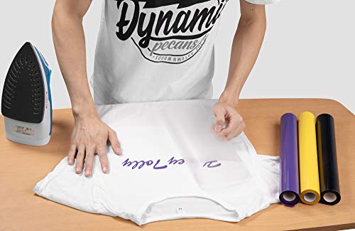 Pu Htv 12" X 10' Heat Transfer Vinyl Rolls, Iron On Heat Press Easy To Cut & Weed For Diy Design T-Shirt(Purple) #TOP2
