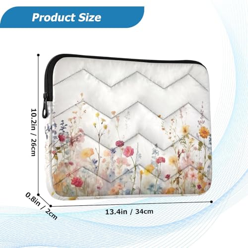 Funda acuarela floral 13-14 pulgadas impermeable y shockproof miniatura 3