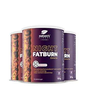 Nature’s Finest by Nutrisslim Night Fatburn Extreme | Vetverbrander met Morosil, L-Carnitine en Valeriaan | Krachtig vetverbrandend voedingssupplement voor snel gewichtsverlies ’s nachts (3)