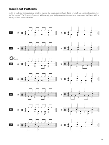 The Drumset Musician - 2nd Edition, Updated & Expanded | Beginner Drum Method Songbook with Online Audio Tracks | Rock Pop and Blues Beats Sheet Music for Practice and Performance - Image 5