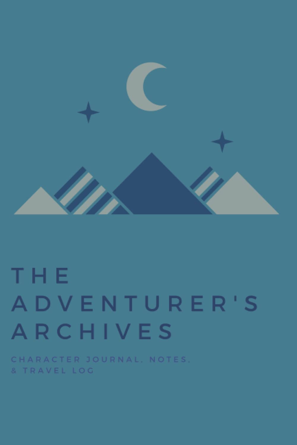 The Adventurer's Archives: Campaign Journal, Notes & Travel Log. Notebook with Modular Character Sheet for Dungeons and Dragons. Essential Character Tracker D&D Tool (Explore - Aquamarine)