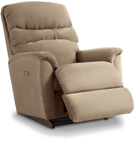 Image of La-Z-Boy Coleman Power Rocking Recliner, Taupe