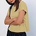 Open Back Workout Tops for Women Loose Fit Athletic Crop Tees Backless Short Sleeve Gym Running Yoga Shirts Beige