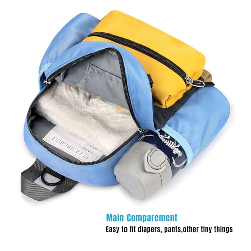 Image of STEAMEDBUN Backpack Leash for Toddlers 1-3: Baby Backpack with Leash for Boys Girls - Anti-Lost Harness for Walking