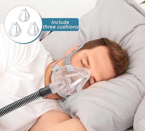 Timok Pacote com 3 almofadas de substituição para Air Fit F20 (S), vedação confiável e ajuste seguro