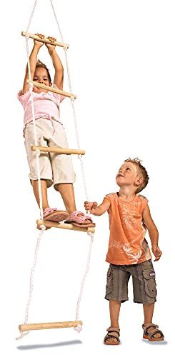 Eichhorn 100004504 Kids Rope Ladder Climbing Frame Outdoor