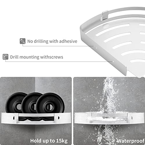 Bogeer Mensola Doccia, 2 Strati Portaoggetti