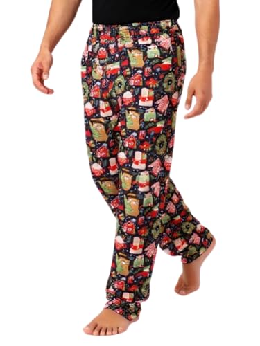 Image of Unisex Adults Holiday Themed Pajama Pants