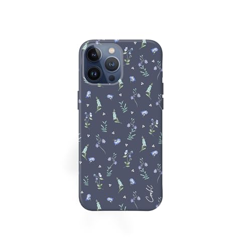 Coehl Coque de téléphone Prairie compatible avec iPhone 15 Pro Max (bleu)