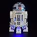Produktbild SESAY Beleuchtung Licht Set für Lego Star Wars R2-D2, Led Beleuchtungsset Kompatibel mit Lego 75308 (Ohne Lego Set)