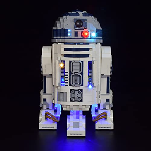 LIND Led Beleuchtungsset Mit Fernbedienung für Lego 75308 R2-D2, Licht Set Kompatibel Mit Lego 75308 Bauset - Nicht… – Bild 5