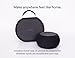 SNOOZ Pro - Smart White Noise Machine & Travel Case - Real Fan Inside, Non-Looping White Noise, Adjustable Tone & Volume - App-Based Remote Control & Sleep Timer - Midnight