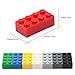 Feleph 2x4 Bricks 320 Pieces Multicolored Basic Parts Building kit Creative Play Set Blocks Toy Accessories Compatible with 3001 Major Brands (8 Mixed Color)