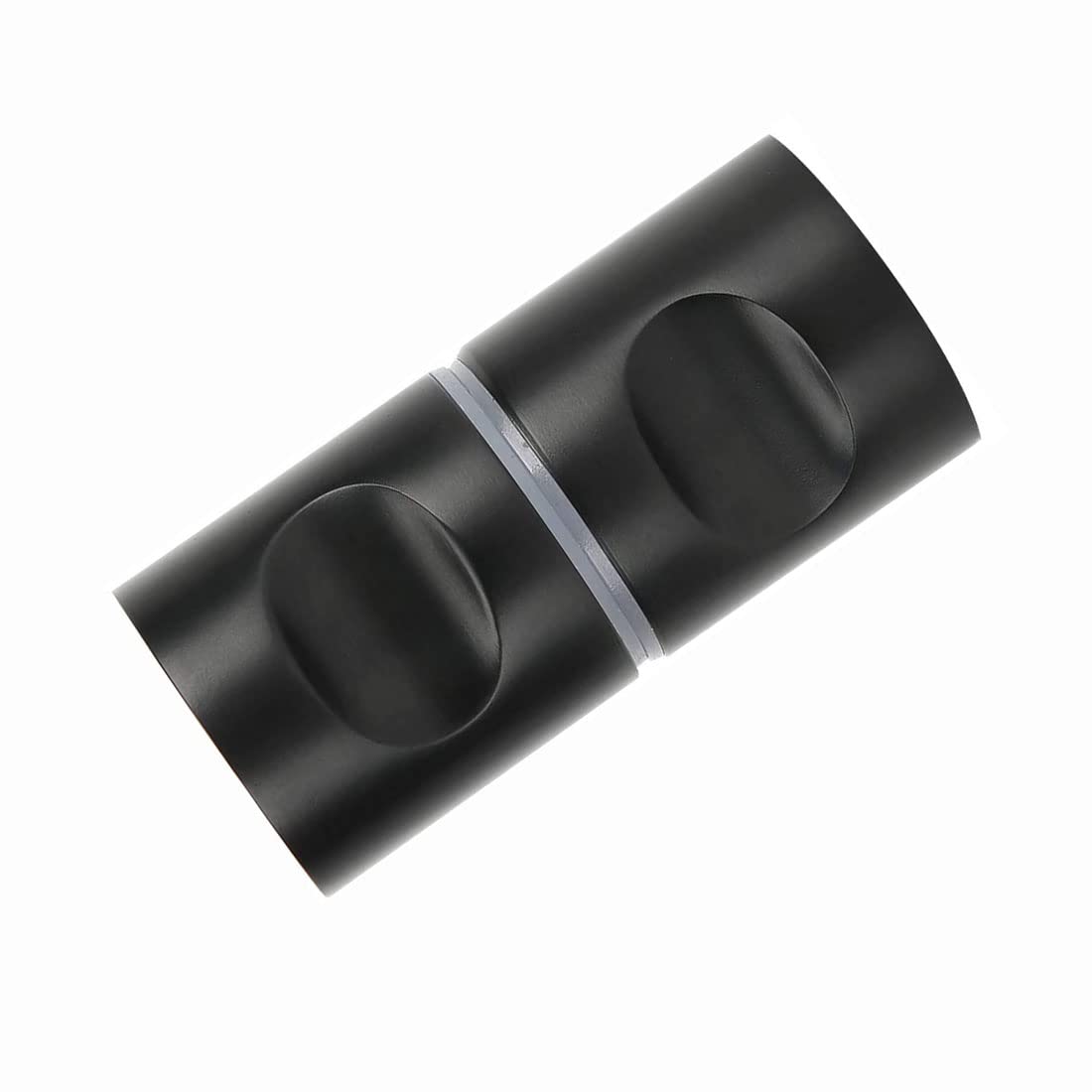 Poignée de douche en acier inoxydable poignée noire de traction pour porte en verre de cabine