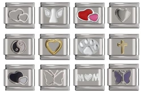 Bundle Charms 9 | 12pcs 9mm Italian Charms | UK stock