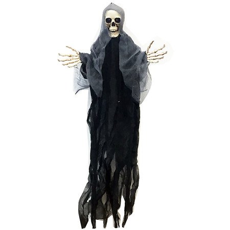 Reaper with Wings Light Up Hanging Decoration36in