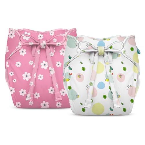 Image of Bumberry New & Improved Smart Nappy For New Born Baby (XS |0-3 months) | Holds Upto 3 Pees With Extra Absorbtion & 100% Leak Protection All in One Cloth Diaper For Just Borns - 2 Pcs - Kit 4