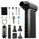 【🔋 Longue Autonomie & Charge Rapide Type‑C】Ce souffleur d’air rechargeable offre une excellente autonomie : ≥90 min (1ère vitesse), ≥30‑45 min (2ème), ≥15‑20 min (3ème, test à vide). Charge rapide Type‑C DC 5V 2A, consommation en veille ＜100μA. Protections multiples : surdécharge, surtension, surcourant, court‑circuit et thermique. Indicateur 4 niveaux de batterie : 4 barres = 100%, 3 = ~75%, 2 = ~50%, 1 = ~25%. Clignotement = batterie faible.