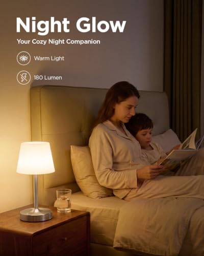 Image of IP65 Waterproof Rechargeable Shower Lamp, Cordless Bathroom Touch Lamps