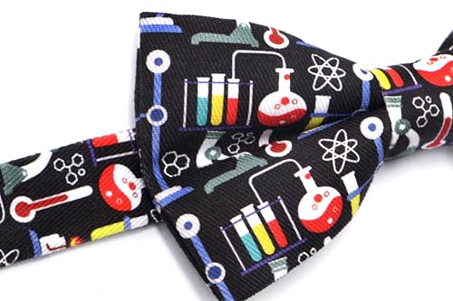 Image of OCIA Cute Pattern Pre-tied Bow Tie Adjustable Bowties for Adult & Children