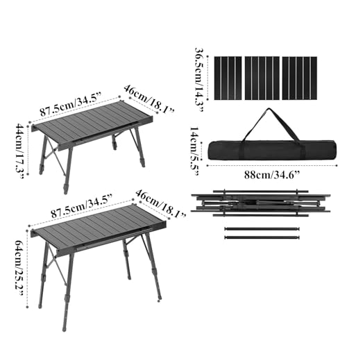 Table pliante portable légère pour éviter de manger au sol - 3