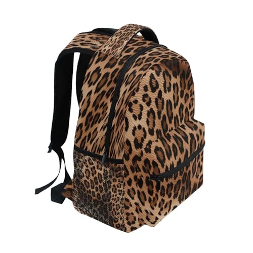 Sac à dos ordinateur léopard robuste et ultra léger au design tendance - 2