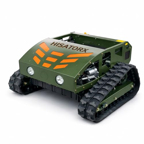 HISATORX 9HP Gas Tracked Lawn Mower