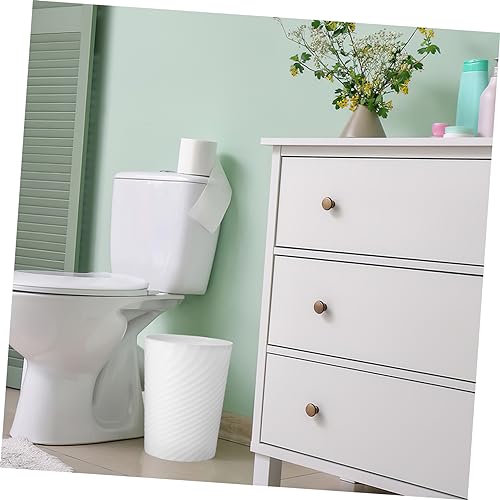 Caneca Rectangular de Plástico para Cocina 12L Blanca miniatura 3