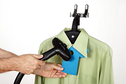 Steam and Go - SAG-12 - Professional Garment Steamer, 1500W - 1.5L Big Water Tank - Includes Pant Press, Fabric Brush and Holding Clips - Great for Delicate and Thick Garments - Thumbnail 6
