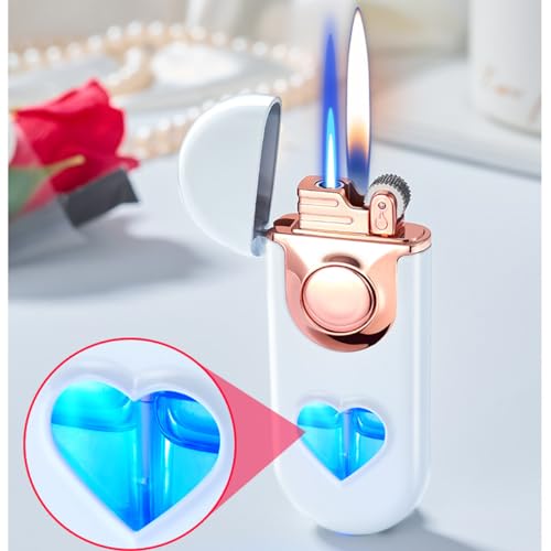 Encendedor recargable de gas butano con diseño elegante miniatura 4