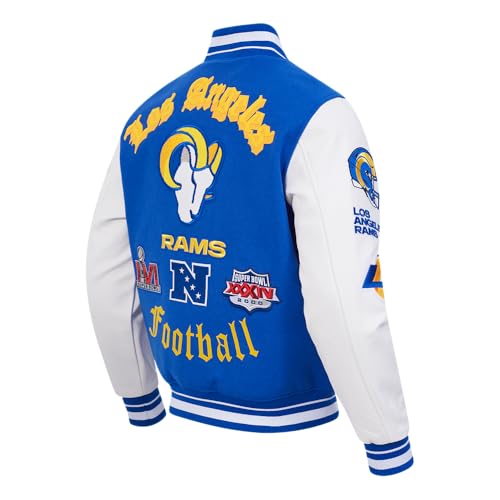 Image of Pro Standard Mens NFL Old English Varsity Jacket