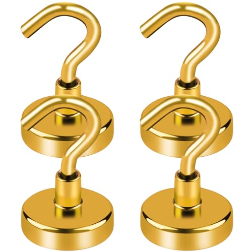 Image of LOVIMAG Magnetic Hooks, Cruise Essentials 2026, 12 Pack-30LBS | Heavy Duty Strong Magnet Hook for Cruise Cabin, Refrigerator Fridge, Ship, Classroom, Kitchen Grills, Black