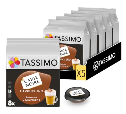 Tassimo Café Dosettes - 40 boissons Carte Noire Cappuccino (lot